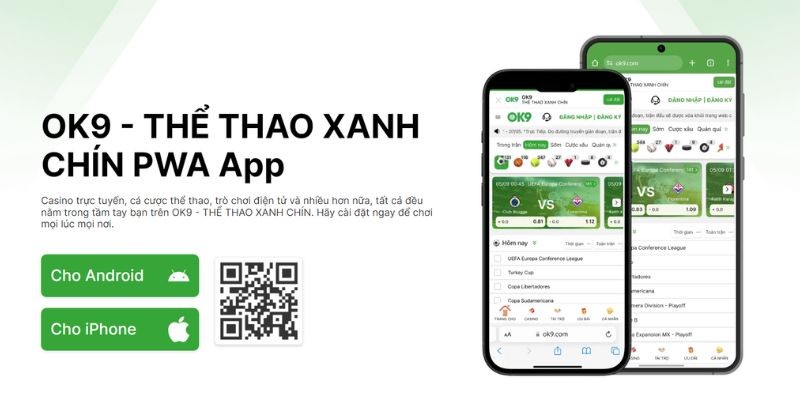 Giới thiệu tải app ok9