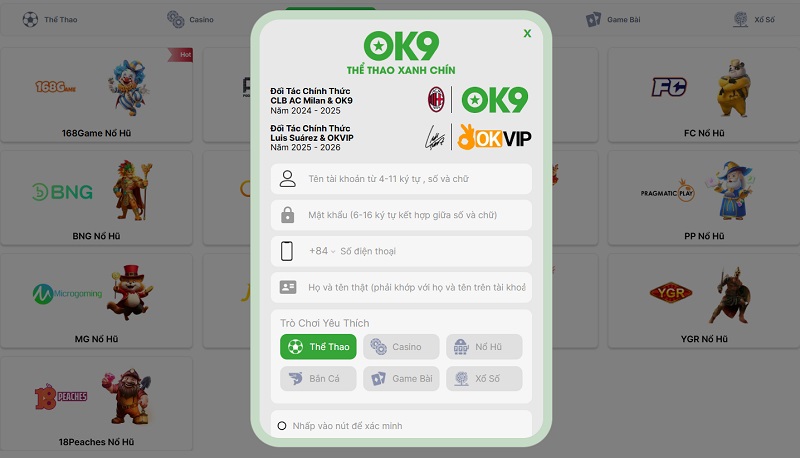 Hướng Dẫn Đăng Ký OK9 Nhanh Chóng Chỉ Với 3 Bước 2 Hướng Dẫn Đăng Ký OK9 Chi Tiết Từng Bước